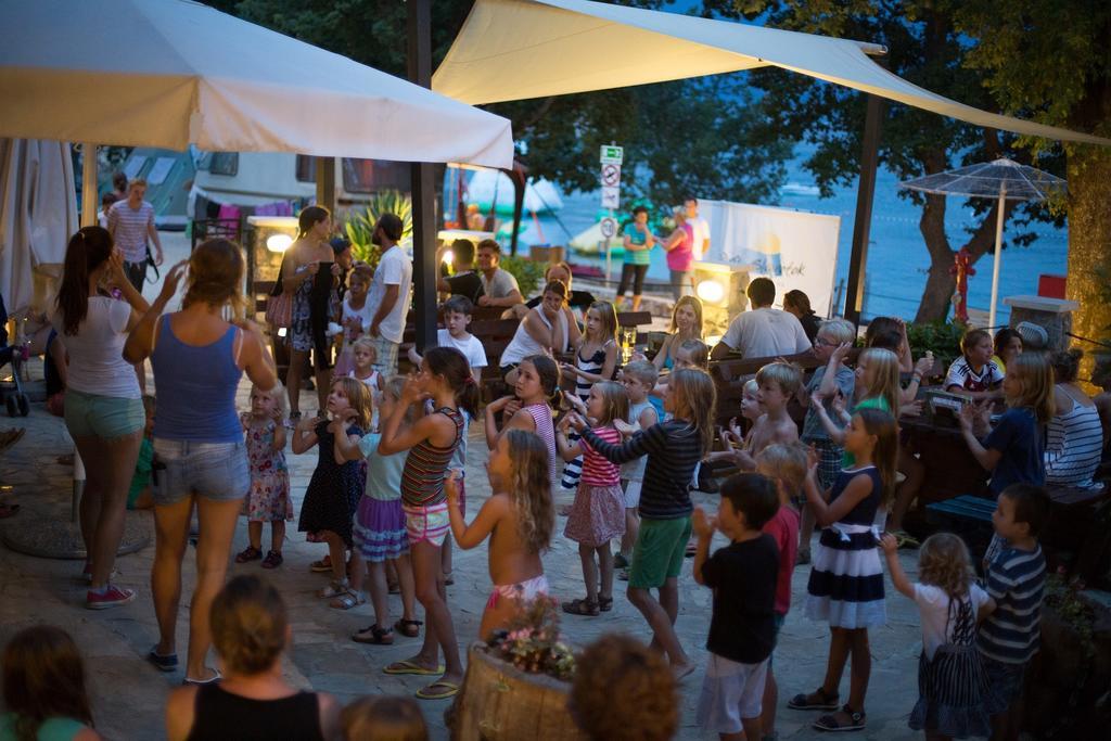 Camping Glavotok Brzac Esterno foto