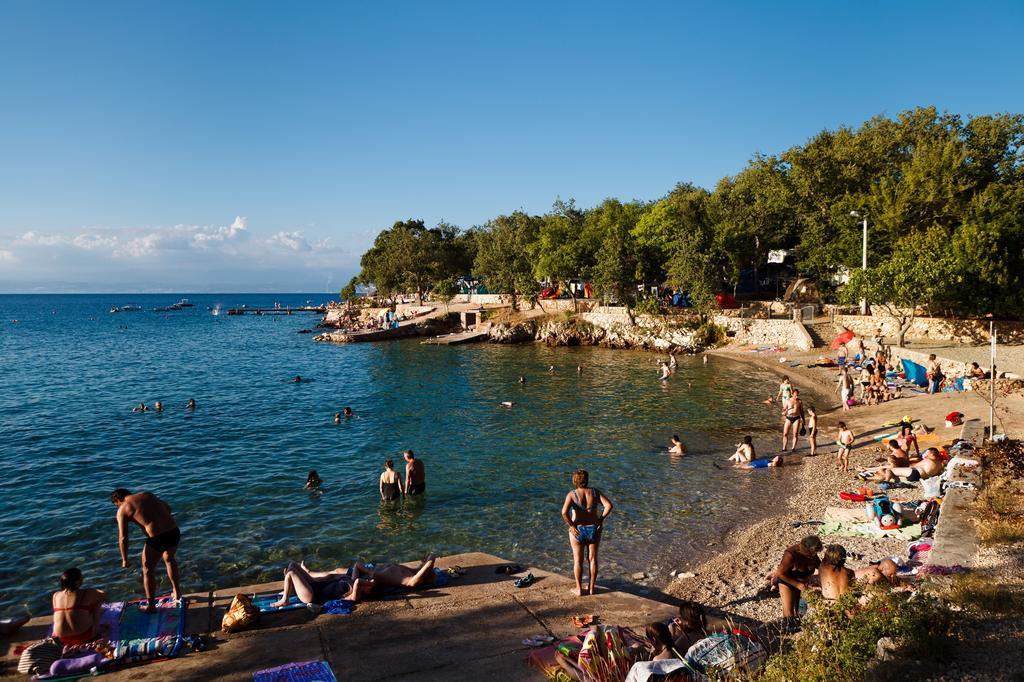 Camping Glavotok Brzac Esterno foto