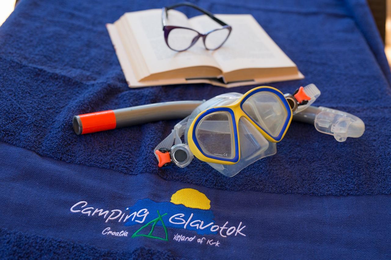 Camping Glavotok Brzac Esterno foto